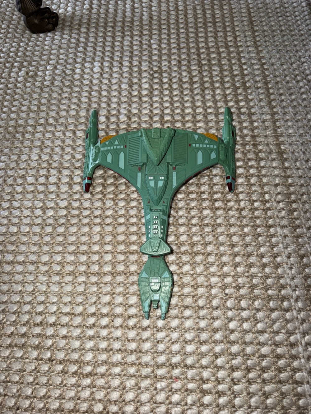 VTG Star Trek Green Space Cruiser Toy - Kids Vehicles
